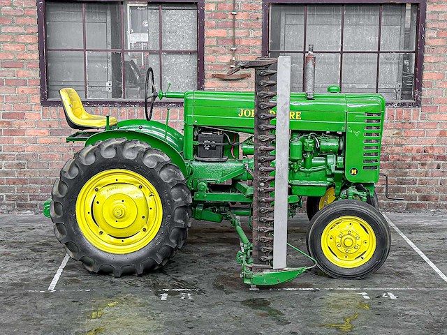 John deere model m 2-cilinder 20pk 1952 trekker olditmer - afbeelding 18 van  40