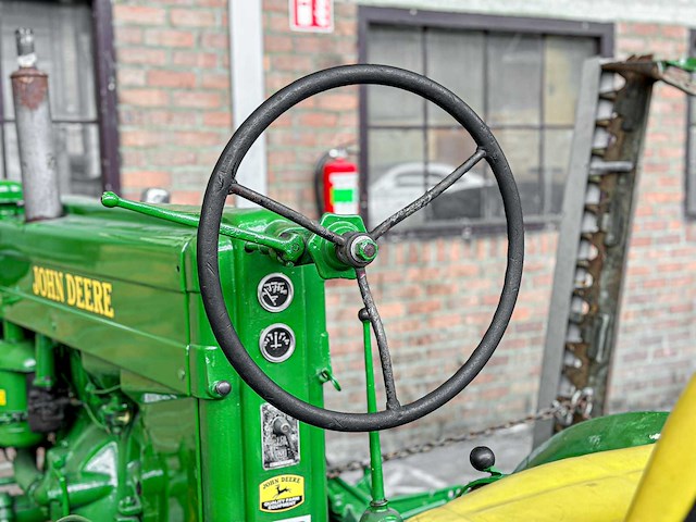 John deere model m 2-cilinder 20pk 1952 trekker olditmer - afbeelding 29 van  40