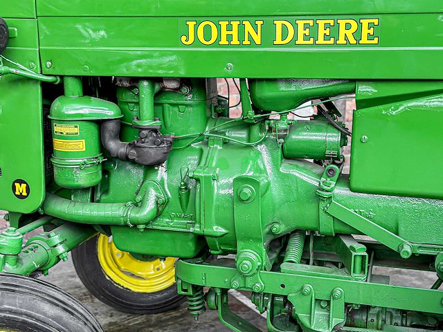 John deere model m 2-cilinder 20pk 1952 trekker olditmer - afbeelding 37 van  40