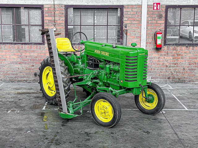 John deere model m 2-cilinder 20pk 1952 trekker oldtimer - afbeelding 5 van  40