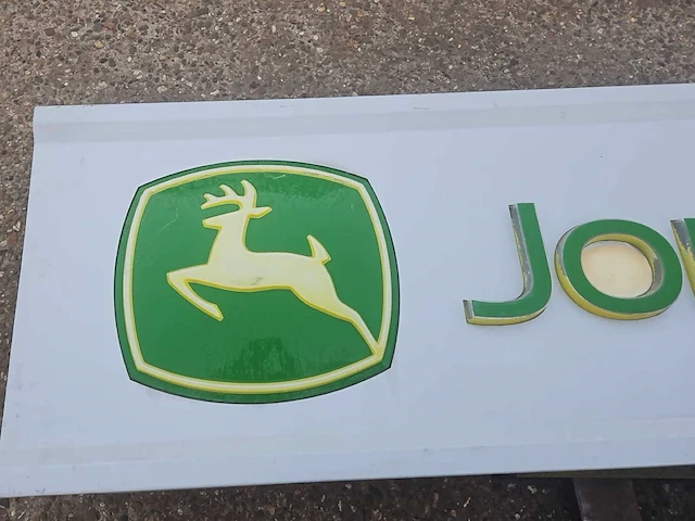 John-deere reclame bak verlichting reclamebord - afbeelding 3 van  3