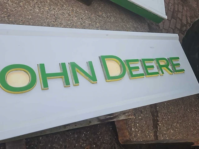John-deere reclame bak verlichting reclamebord - afbeelding 2 van  3