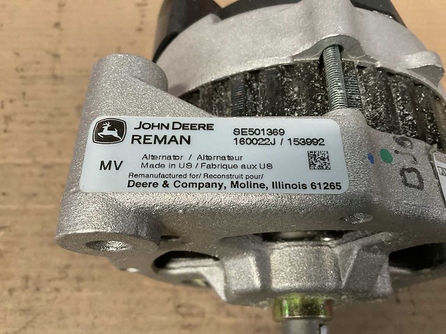 John deere reman alternator - afbeelding 3 van  5