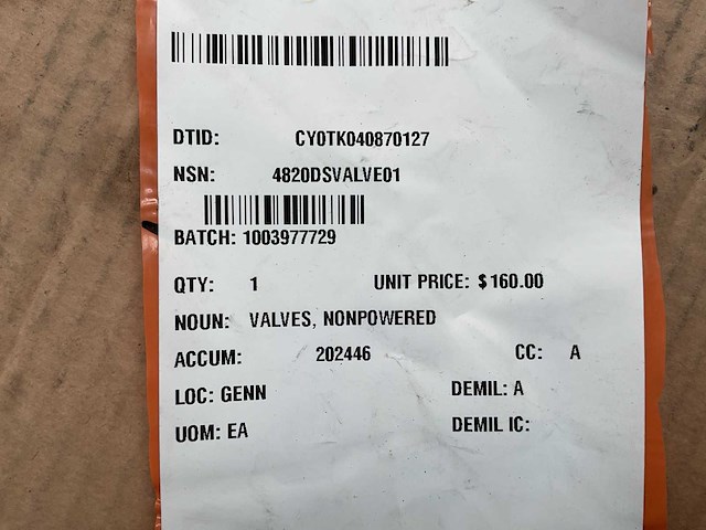 John deere tbf 2d expansion valve - afbeelding 4 van  4