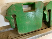 John deere wf1 tractor frontgewichten (4x) - afbeelding 2 van  10