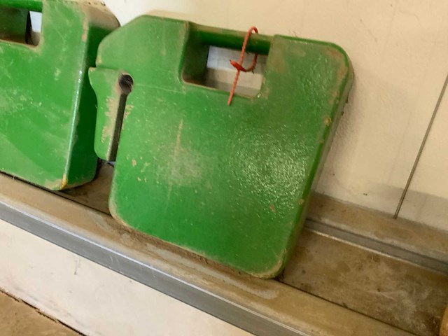 John deere wf1 tractor frontgewichten (4x) - afbeelding 4 van  10