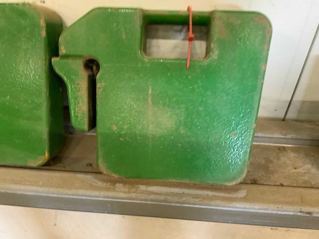 John deere wf1 tractor frontgewichten (4x) - afbeelding 5 van  10
