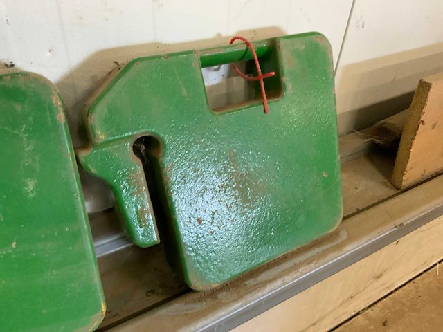 John deere wf1 tractor frontgewichten (4x) - afbeelding 6 van  10