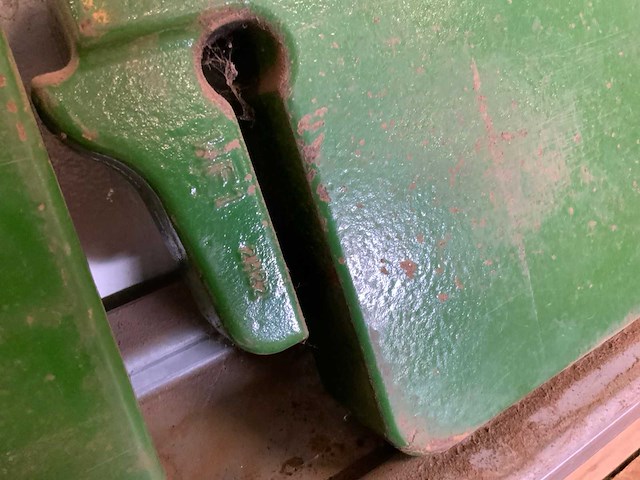 John deere wf1 tractor frontgewichten (4x) - afbeelding 8 van  10