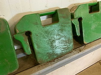 John deere wf1 tractor frontgewichten (4x) - afbeelding 10 van  10