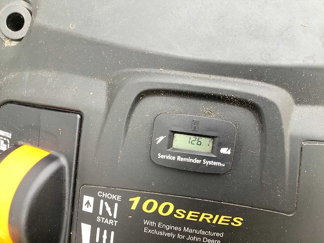 John deere x125 zitmaaier - afbeelding 4 van  7