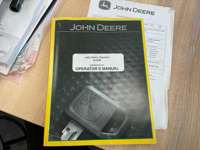 John deere x155r grasmaaier - afbeelding 9 van  17