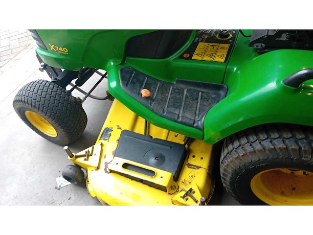 John deere x740 zitmaaier - afbeelding 6 van  6