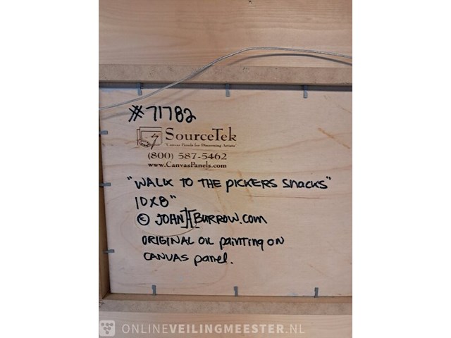 John h burrow (1955 - ) 'walk to the pickers snacks' - afbeelding 4 van  5