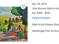 John h burrow (1955 - ) 'walk to the pickers snacks' - afbeelding 5 van  5