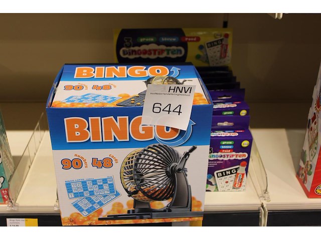 John toy bingo incl. 6 dozen met bingokaarten. - afbeelding 1 van  1