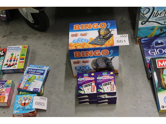 John toy bingo incl. 6 dozen met bingokaarten. - afbeelding 1 van  2