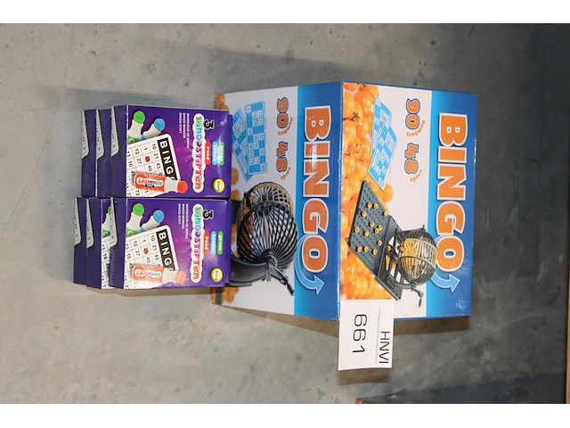 John toy bingo incl. 6 dozen met bingokaarten. - afbeelding 2 van  2