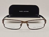 John varvatos bril met marc jacobs case - afbeelding 1 van  7