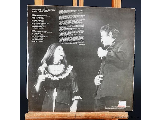 Johnny cash met june carter - afbeelding 2 van  5
