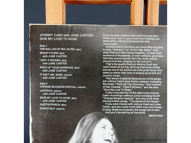 Johnny cash met june carter - afbeelding 3 van  5