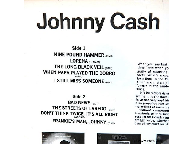 Johnny cash - afbeelding 3 van  5
