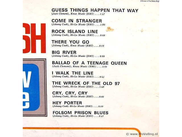 Johnny cash - afbeelding 3 van  5