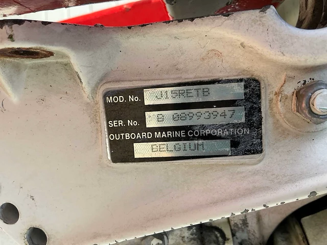 Johnson 15 pk buitenboordmotor kortstaart - afbeelding 9 van  9