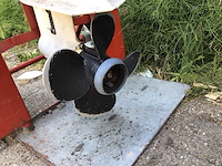 Johnson high trust 9.9 buitenboordmotor incl. bediening - afbeelding 1 van  3