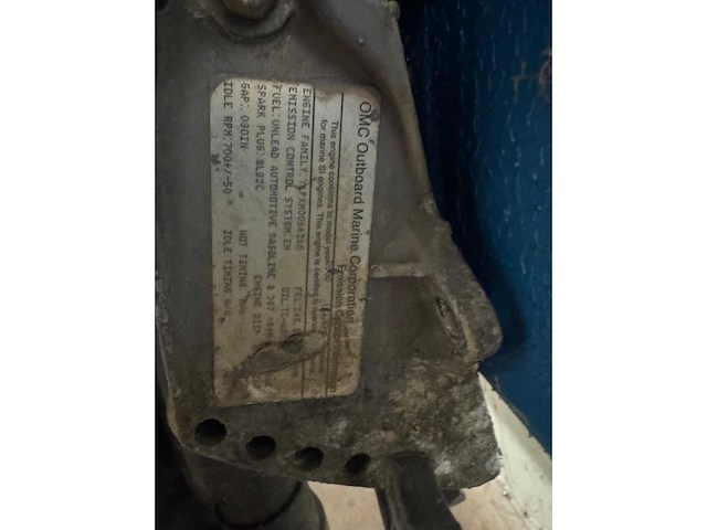 Johnson kortstaart buitenboordmotor - afbeelding 4 van  4