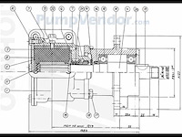Johnson pump f8b-903 bronze impeller cooling water pump - afbeelding 5 van  5