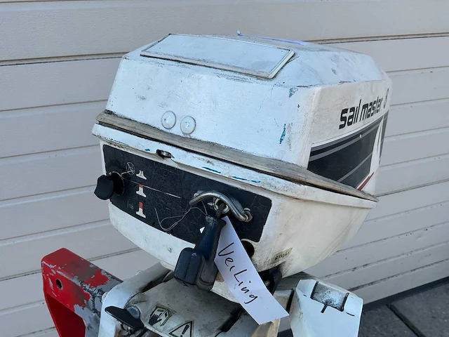 Johnson sailmaster 8 extra langstaart buitenboordmotor - afbeelding 4 van  5
