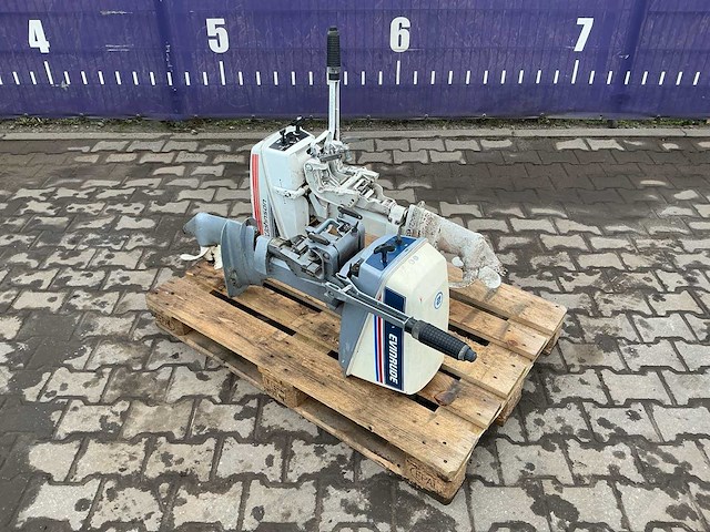 Johnson/evinrude buitenboordmotor (2x) - afbeelding 1 van  7