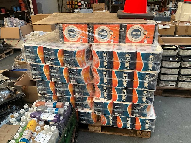 Joker - toiletpapier 100% cellulose - pallet papierrol - afbeelding 5 van  7