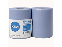 Joker azul standard - industrieel poetspapier - papierrol (24x) - afbeelding 1 van  5