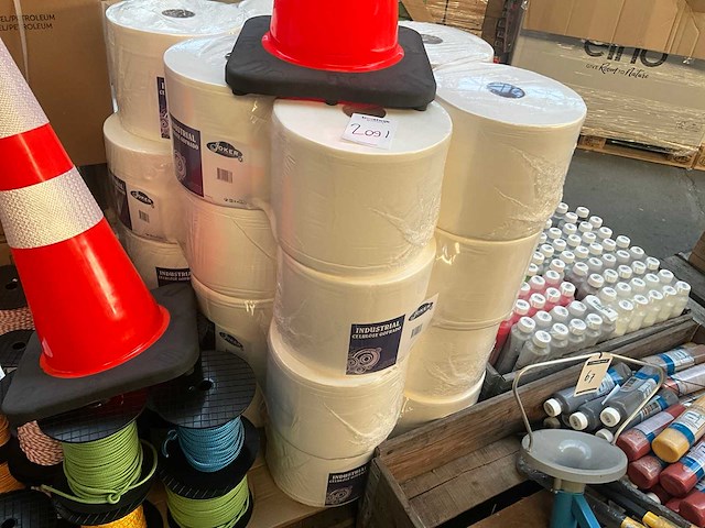 Joker gold l+ - industrieel poetspapier - papierrollen (12x) - afbeelding 2 van  6