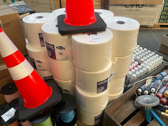 Joker gold l+ - industrieel poetspapier - papierrollen (12x) - afbeelding 4 van  6