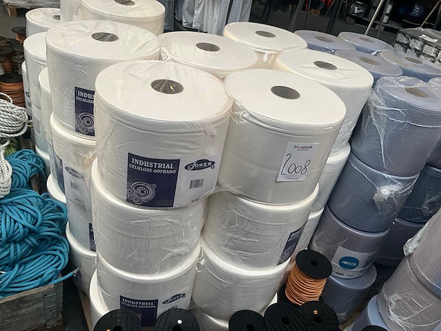 Joker gold l+ - industrieel poetspapier - papierrollen (24x) - afbeelding 3 van  4