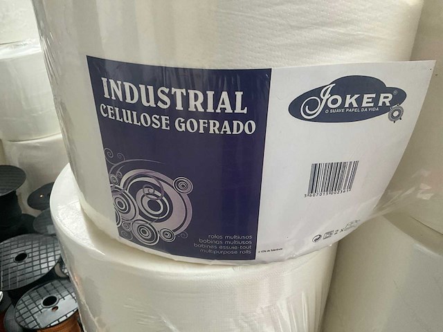 Joker gold l+ - industrieel poetspapier - papierrollen (24x) - afbeelding 3 van  6