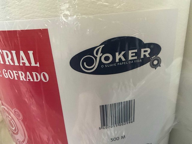 Joker industrial cellulose gofrado - industrieel poetspapier - papierrol (24x) - afbeelding 4 van  7