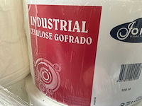 Joker industrial cellulose gofrado - industrieel poetspapier - papierrol (24x) - afbeelding 5 van  7