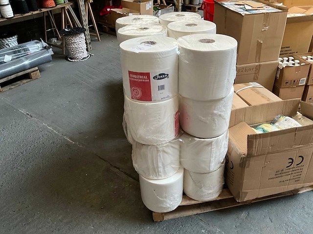 Joker industrial cellulose gofrado - industrieel poetspapier - papierrol (24x) - afbeelding 6 van  7