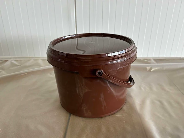 Jokey jet 30p kunststof emmer bruin (3 liter) (6080x) - afbeelding 1 van  9
