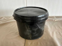 Jokey jet 30p kunststof emmer zwart (3 liter) (1520x) - afbeelding 2 van  6