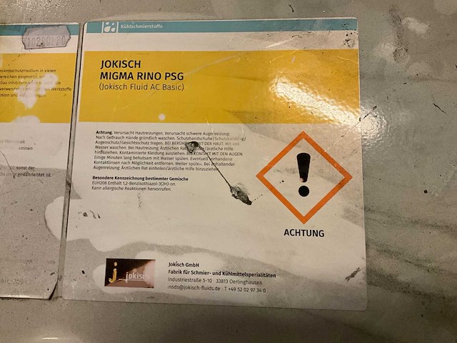 Jokisch migma rino psg corrosiewerend middel 200litervat (2x) - afbeelding 3 van  4