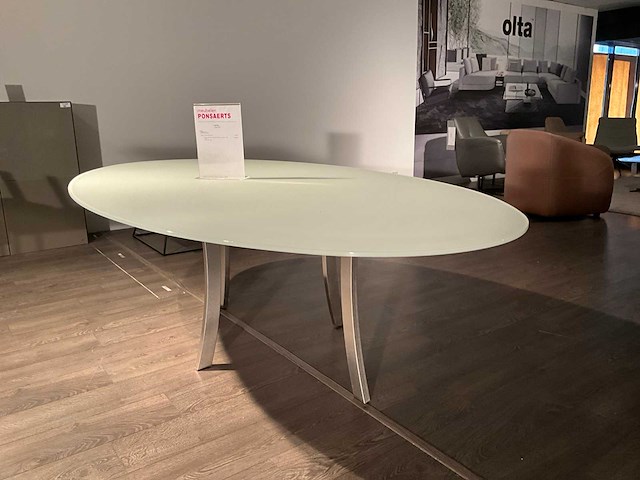 Joli elyps ovale eetkamertafel - afbeelding 2 van  8