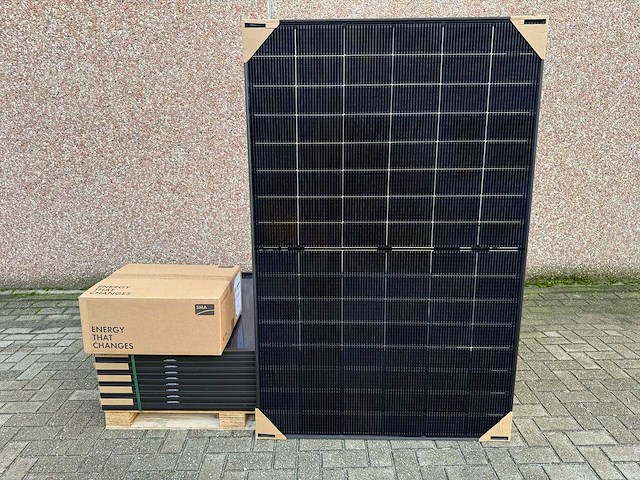 Jolywood - set van 16 zonnepanelen (455 wp) - sma 5kw omvormer - afbeelding 1 van  7