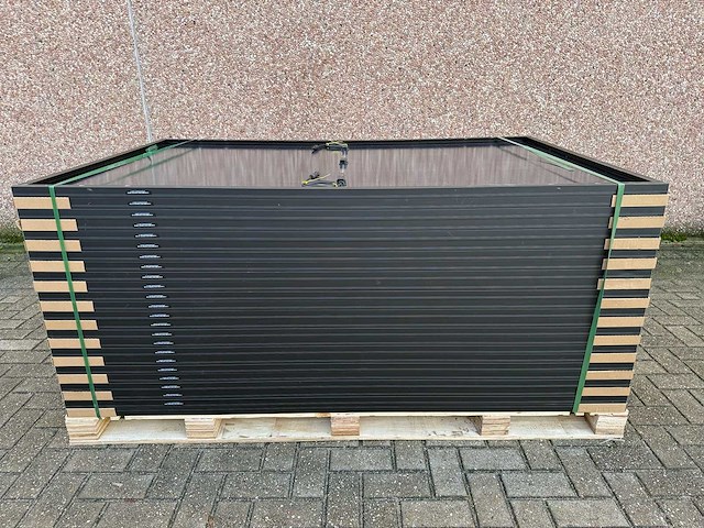 Jolywood - set van 24 zonnepanelen (455 wp) - growatt 10 kw omvormer - afbeelding 1 van  8