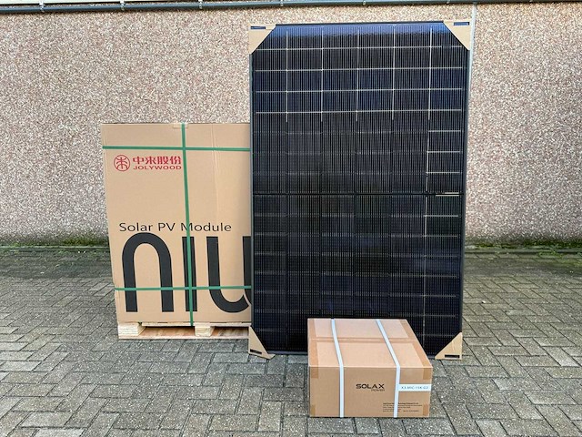Jolywood - set van 36 zonnepanelen (455 wp) - solax 15 kw omvormer - afbeelding 1 van  9