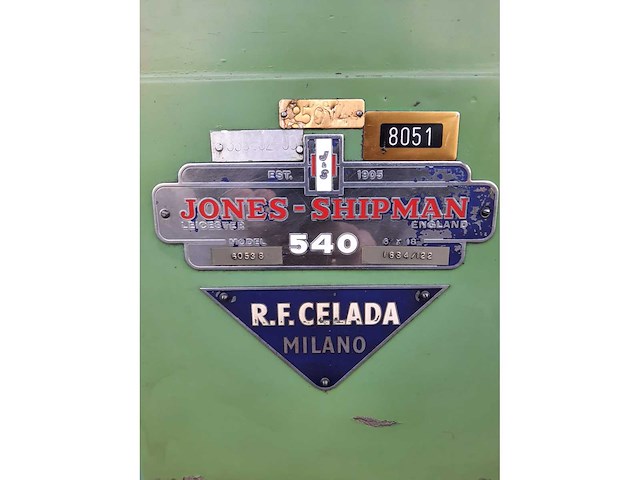 Jones - shipman - 540 - vlakslijpmachine 6"x18" - afbeelding 13 van  21